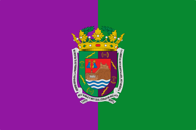 Bandera de Málaga 750x500